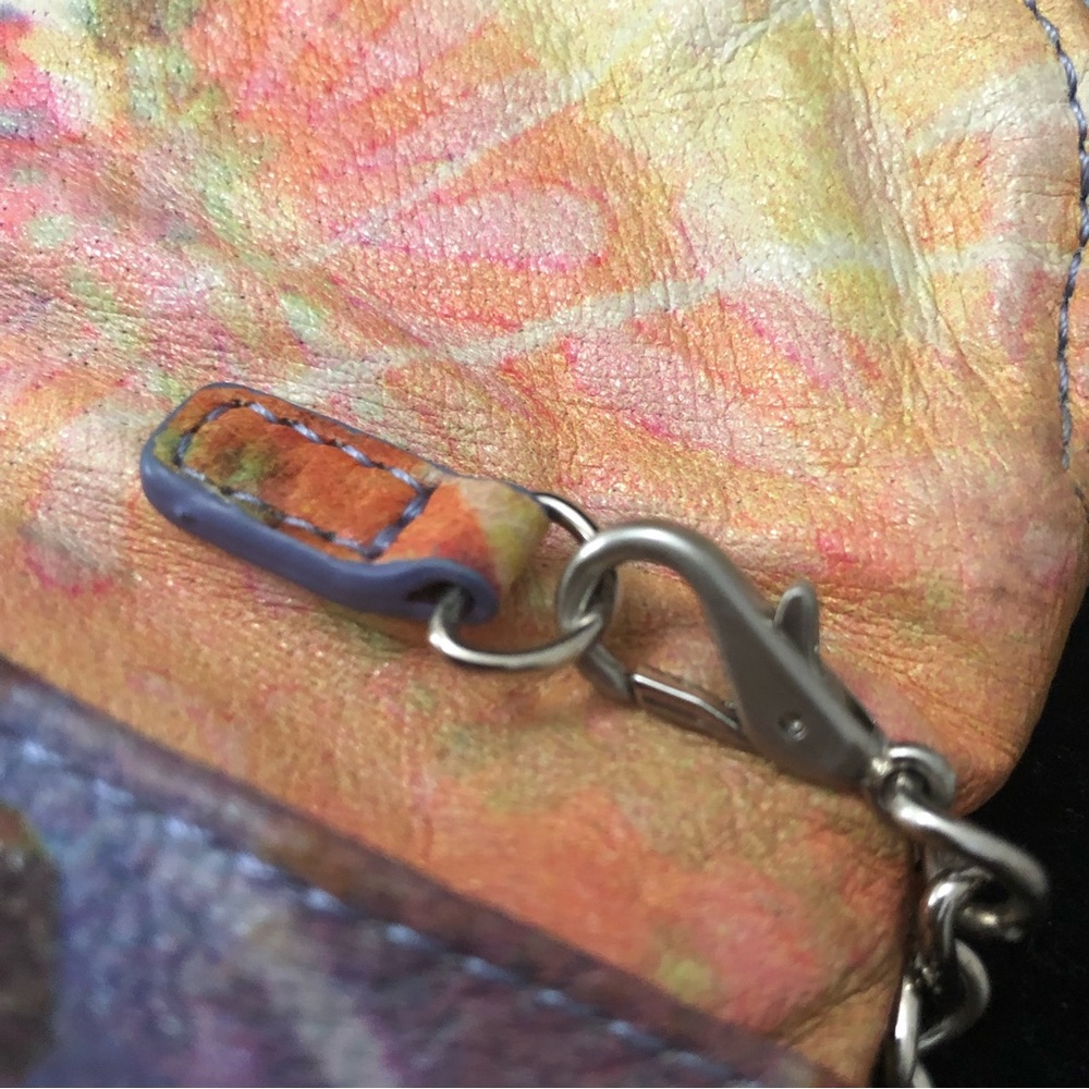 HOBO International Small Fold-Over Organizer Crossbody Purse - Picture 10 of 14